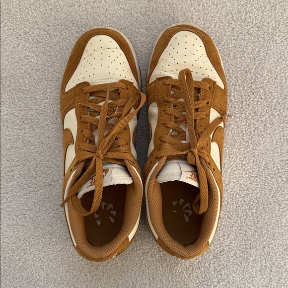 Nike Women’s Dunk Low Suede Sneakers - Picture 3 of 5